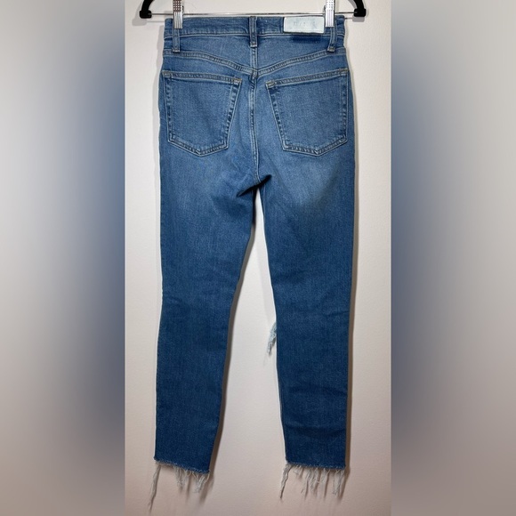 RE/DONE Jeans Women’s Size 25 90s High Rise Ankle Crop - Picture 10 of 12